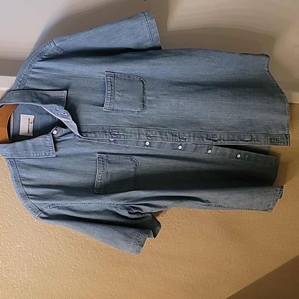 Men's denim shirt